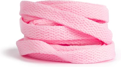 GBG Sneaker Veters 120CM - Roze - Lichtroze - Pink - Light Pink - Schoenveters - Laces - Platte Veter - o.a. geschikt voor Asics, New Balance, Nike