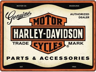 Wandbord - Harley Davidson – Parts And Accesories