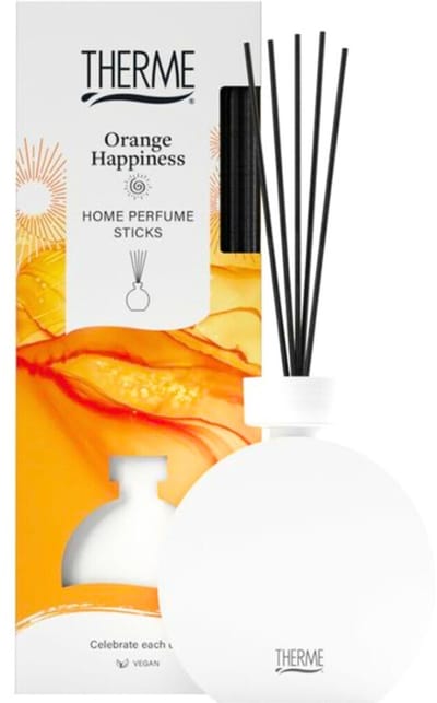 Therme Orange Happiness Home Perfume Sticks - 6 x 150 ml - Voordeelverpakking