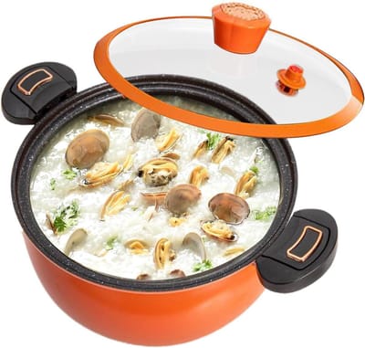 Snelkookpan - Drukpan Huishoudelijk - Gezond Koken - Antiaanbaklaag - 5 liter - Zilver