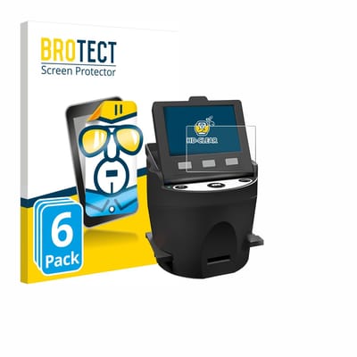 BROTECT - Screenprotector voor Kodak SCANZA - Folie Beschermfolie transparant 6 Stuks