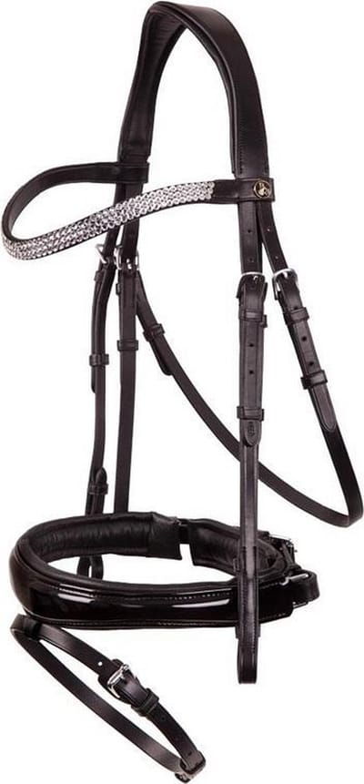 BR Hoofdstel Windermere Zwart - Cob