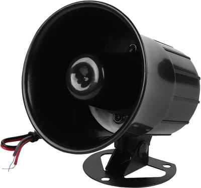 Bedrade Buiten Alarm Sirene Hoorn 110dB voor Inbraakbeveiliging DC 12V