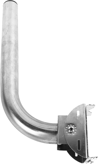 Antenne Montagepaal - Weerstationsbeugel - Thuisbewaking Signaal - Verstelbaar 36cm - 37cm Lengte