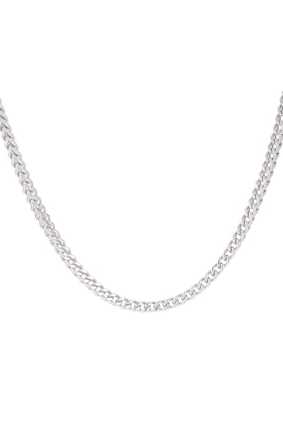 Mannen schakelketting - zilver - yehwang