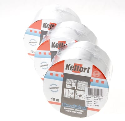 Kelfort Bitumenkimband aluminiumkleurig