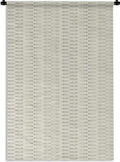 Wandkleed - Wanddoek - Potlood - Patronen - Verfkwast - 120x180 cm - Wandtapijt