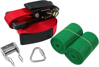 Kinder zip-line set - Avontuurlijke speelset - Buiten spelen - Stabiele constructie - 15 meter - Suit