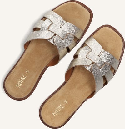 Notre-V 22730 Slippers - Dames - Goudkleurig - Maat 36