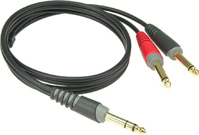 Klotz Insertkabel / jack, 6 m AY1-0600, goudcontacten - Insert kabel