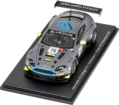 1:43 Aston Martin Vantage #76 Winnaar 3H Silverstone 2018 Sparkmodels