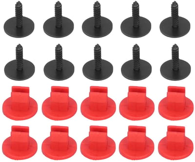 Dailygoods- Motoronderplaatbevestigingsclips set van 10 - Bevestigingsclips auto - OEM-specificaties - Geschikt voor MK2/MK3/MK4 - Volledige bescherming - Ideale vervangers