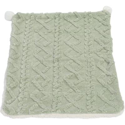 Huisdierendeken Dubbele Laag Verdikken Hondendeken Zacht Warm Pluche Kattenbed Deken Huisdier Plaid voor Slapen Ontspannen L groen