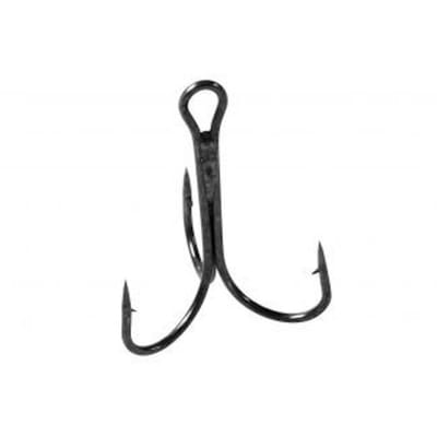 Predox Treble Hooks BN - sterke, scherpe dreggen voor roofvissen in diverse maten Maat 2/0