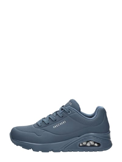 Skechers Uno - Stand On Air Dames Sneakers - Blauw