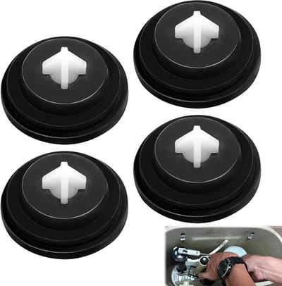 4x Universele Toilet Vlotter Reparatie Set - Vervangingsmembraan voor WC Kranen