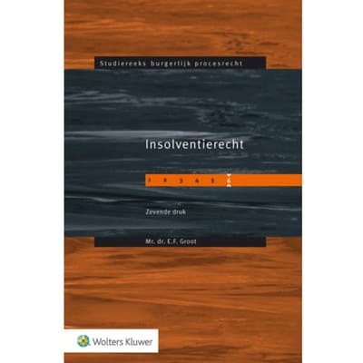 Insolventierecht - E.F. Groot