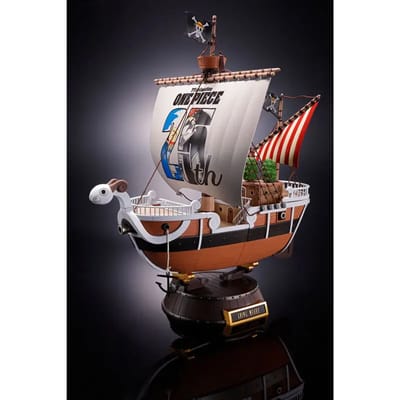 Bandai Tamashii Nations One Piece Soul of Chogokin Diecast Action Figure Going Merry 25th Anniversary Memorial Edition 28 cm Action Figuur