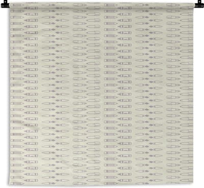Wandkleed - Wanddoek - Potlood - Patronen - Verfkwast - 180x180 cm - Wandtapijt