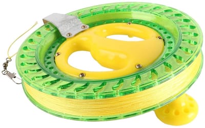 Dailygoods- Vliegerlijnwinder 400 m sterke lijn - Kant-en-klaar - Handgemaakt - Lichtgewicht - Ideaal voor buitenactiviteiten - Gemakkelijk te gebruiken - Vlieger