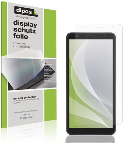 dipos – 4x Matte Beschermfolie geschikt voor Telstra T-Essential 2 | Krasbestendige & antireflecterende Screenprotector Ultra-Thin