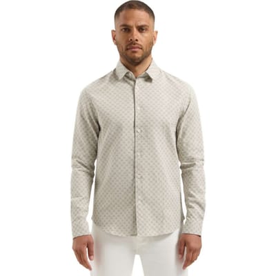 Dstrezzed Ds_eloy Shirt Vintage Khaki Größe: S | Casual hemden Outlet | Herren | Braun