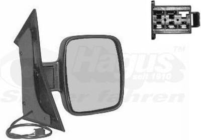 VanWezel 3078808 - Rétroviseur éléctrique complet droit pour Mercedes van Vito/v w638 jusque 2003