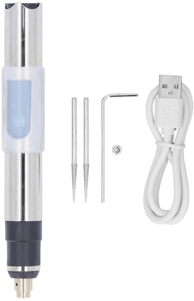 Dailygoody - Draadloze Graveertool - Elektrische Graveertool - USB Oplaadbaar - 25W en 5000-25000RPM - Voor Creatieve Projecten - Compact en Handzaam