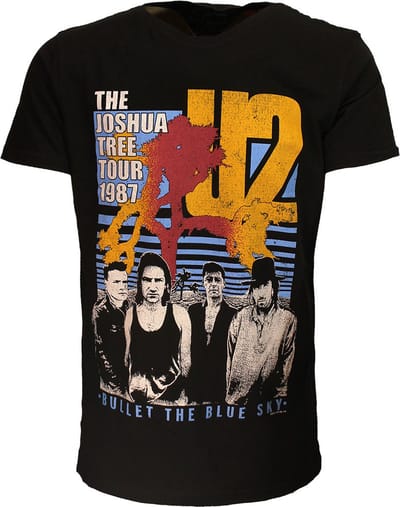 U2 Bullet The Blue Sky T-Shirt - Officiële Merchandise - L