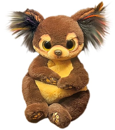 TY Beanie Bellie Knuffel Hond Toffee 15 cm