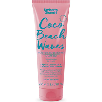 Umberto Giannini Boho strand CoCo Beach Waves Moist.Repl. Shampoo Hydraterende shampoo Dames 250 ml