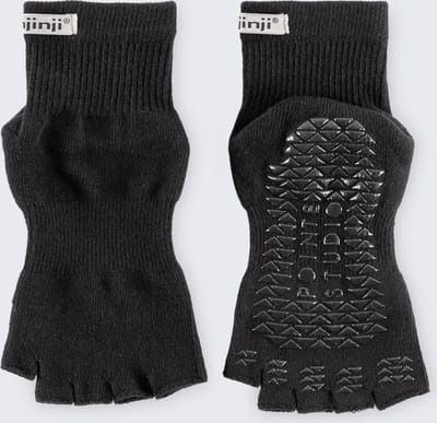 Grip Toeless Mini-Crew black