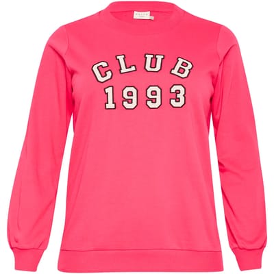 Dames sweatshirt KAFFE Curve Violi