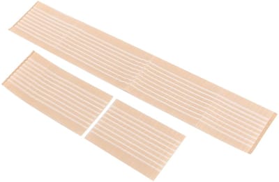 Dailygoods- Antislip Kledinghangers - 100 Stuks - Siliconen Handgrepen - Kledingopslagaccessoires - Houten/Kunststof Hangers - Ruimtebesparend