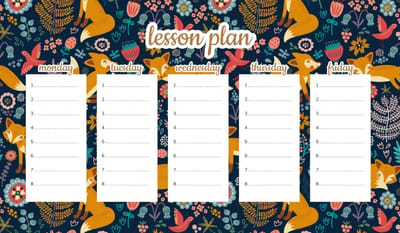 Wallvy - Magnetisch Lesrooster - Kinderen Thema Lisków - 45x26cm