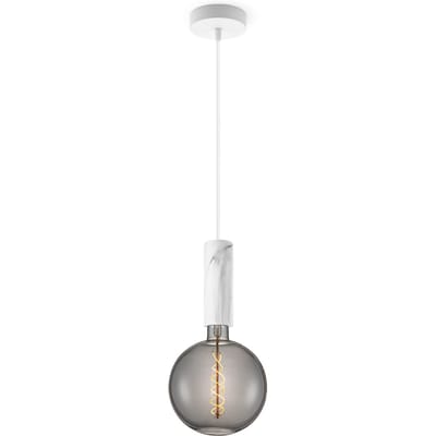 Home sweet home hanglamp Saga marmer Spiral g180 - smoke