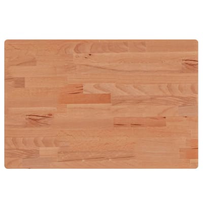 vidaXL - Wastafelblad - 60x40x1,5 - cm - massief - beukenhout