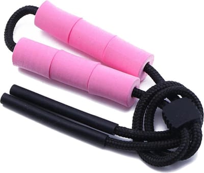 Fako Bijoux® - Drijvend Brillenkoord Foam - Watersport - Suppen - Surfen - Zwemmen - 65cm - 15mm - Roze