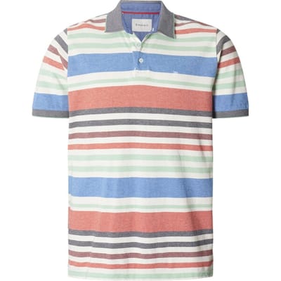 Babista herren Poloshirt - 48/50 - rood - Plus Size