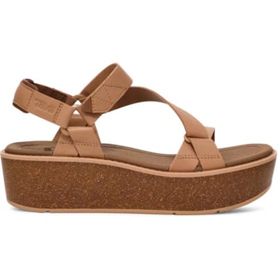 Teva Madera Wedge - dames sandaal - Beige - maat 41 (EU) 8 (UK)