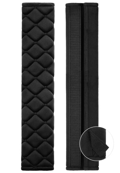 BOTC Gordelhoezen - 2 stuks schouderhoezen - Gordelkussen - Auto gordel Beschermer - Gordelbeschermer - Universele Autogordel Cover