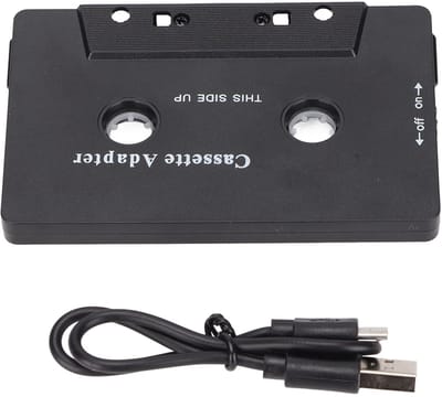 Allecto - Bluetooth Cassette-Adapter - Draadloze Audio - Compact Formaat - Aux-adapter - Geschikt voor Mobiele Telefoon - Ideaal voor Autoradio