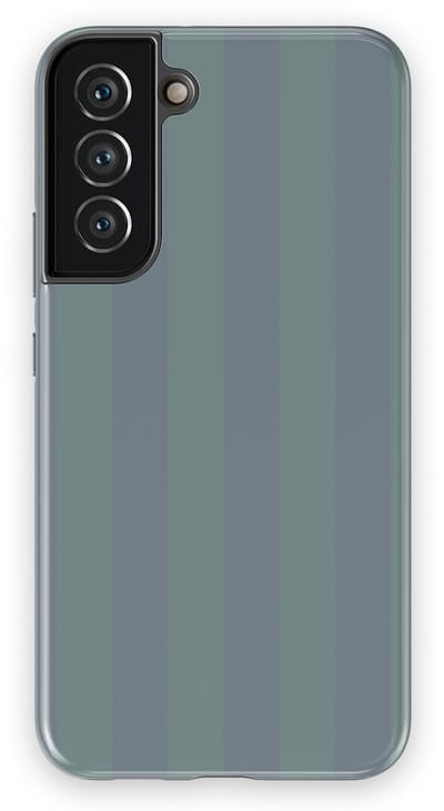 DripCase Gestreept Hoesje Samsung Galaxy S22 Plus | Backcover met Mag | Stripes Motief | Trendy Case Samsung Galaxy S22 Plus met Strepen Blue Mojito
