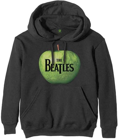 The Beatles - Apple Logo Hoodie/trui - S - Zwart