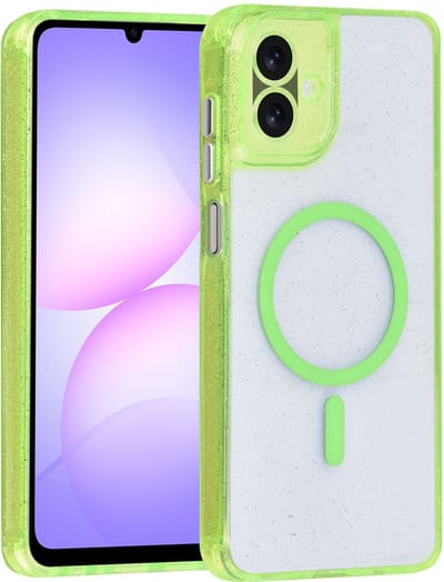 TUNIQ telefoonhoesje voor Samsung Galaxy A07 - MagSafe geschikt - Groen