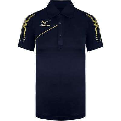 Mizuno DryLite Heren Navy Poloshirt