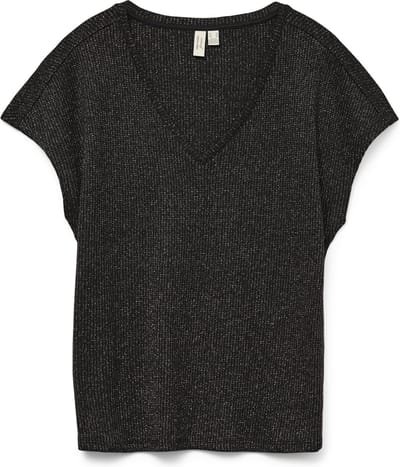 VERO MODA - VMFAJA S/S V-NECK TOP JRS BTQ - Dames - T-shirts