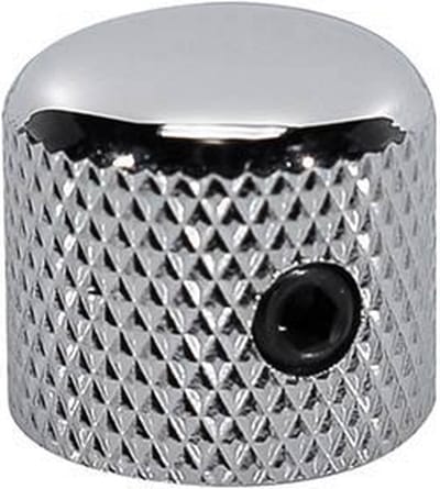 Boston KCH-225 Chrome Dome Knop 15mm met Set Schroef