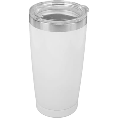 20oz Roestvrijstalen Geïsoleerde Koffiemok Koud Houdend Warmhoudend Roestvrijstalen Geïsoleerde Waterfles white