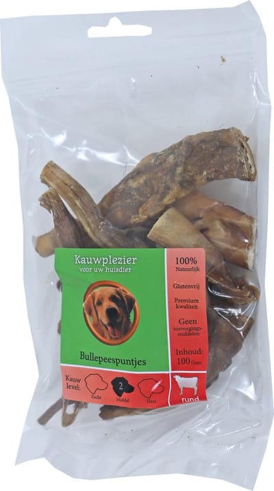 Bullepeespuntjes 100 Gram In Zak